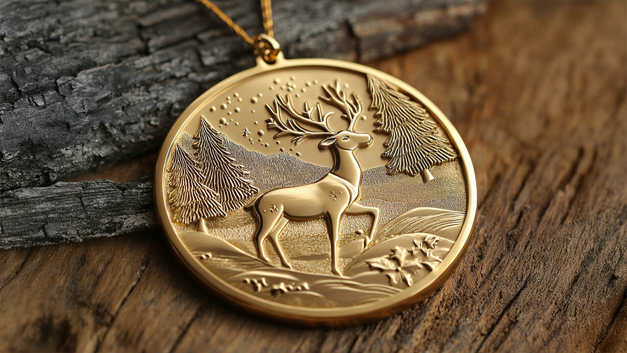 Custom Christmas Coins and Medallions Spread Holiday Cheer