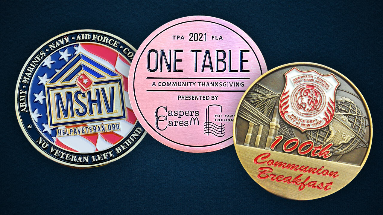 Challenge Coins For Nonprofits and Fundraising