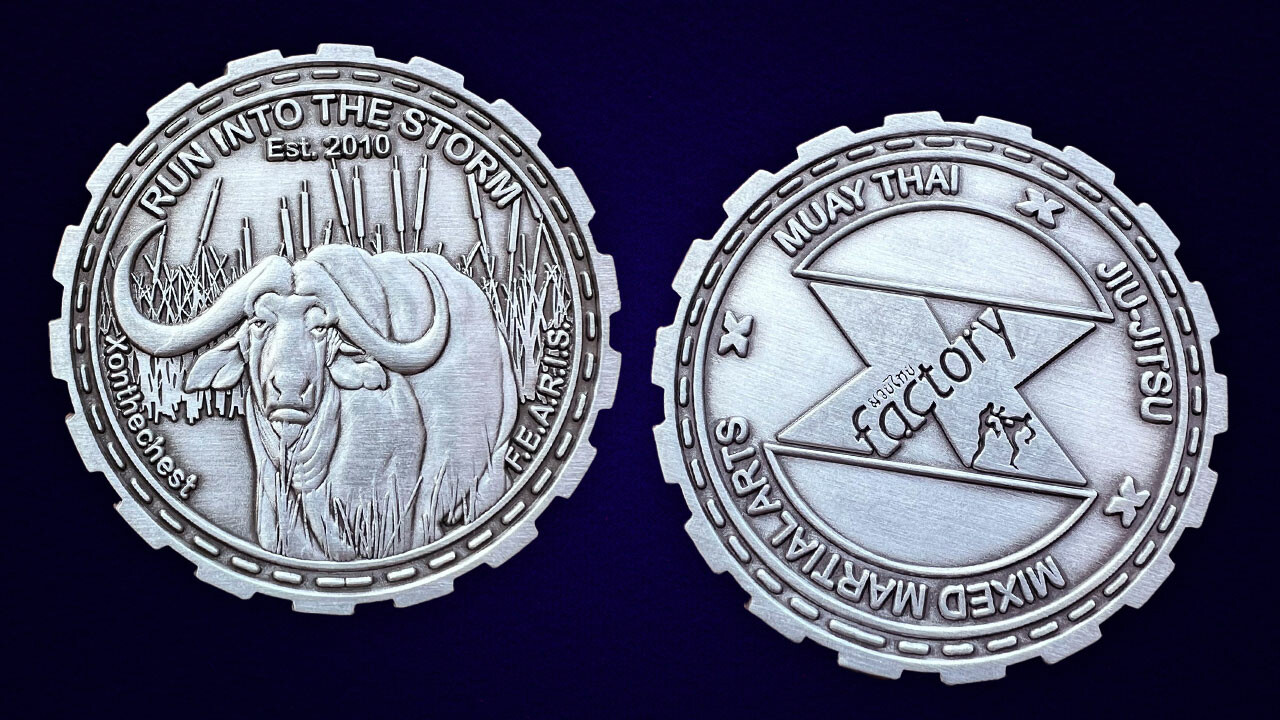 Using Challenge Coins for Fitness Motivation