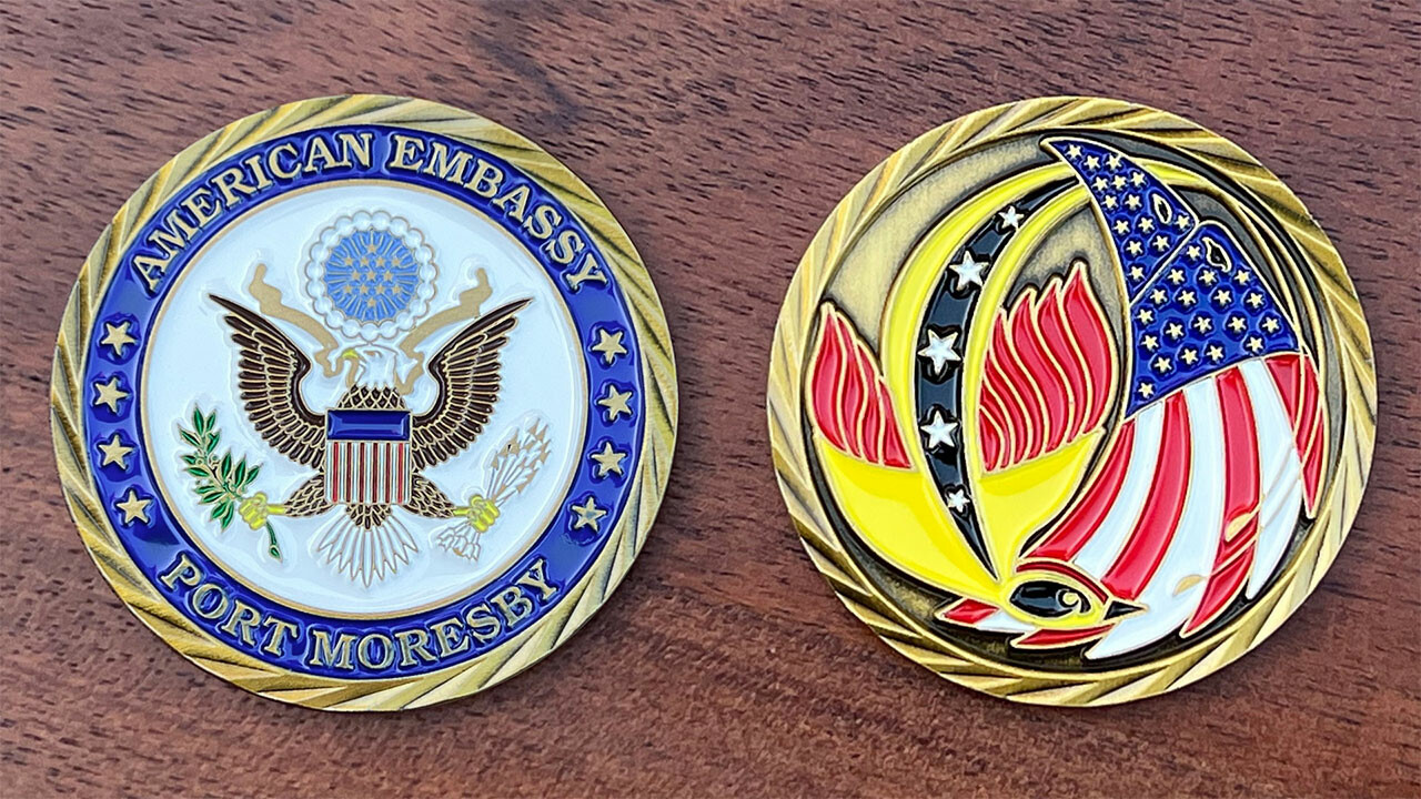 Challenge Coins for Peace and Conflict Resolution