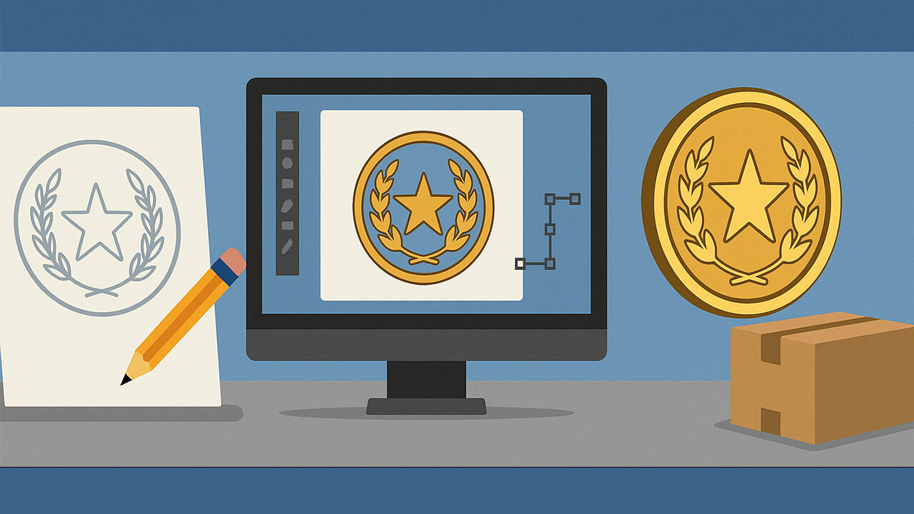 featured image for The Process: Everything You Need To Know About Designing & Ordering Custom Challenge Coins