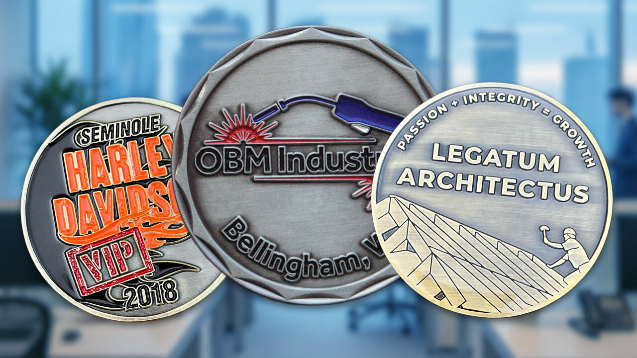 How Small Businesses Can Use Challenge Coins