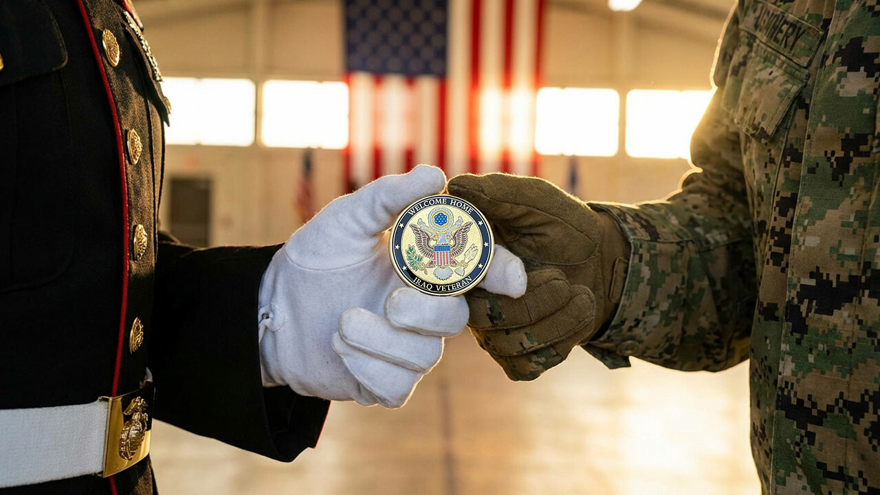 The Meaning Behind Receiving A Custom Challenge Coin