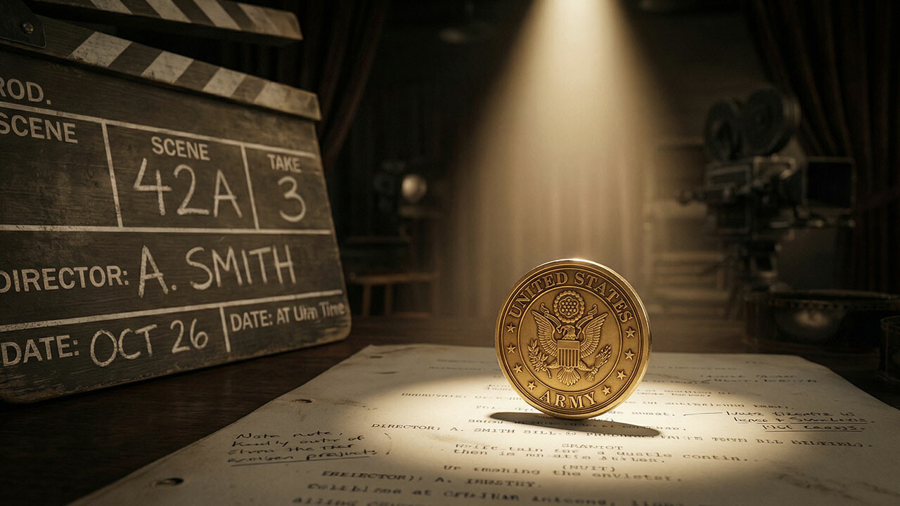 Custom Military Challenge Coins In The Media