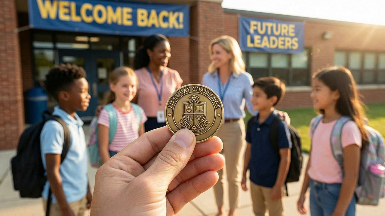 Back To School Challenge Coins