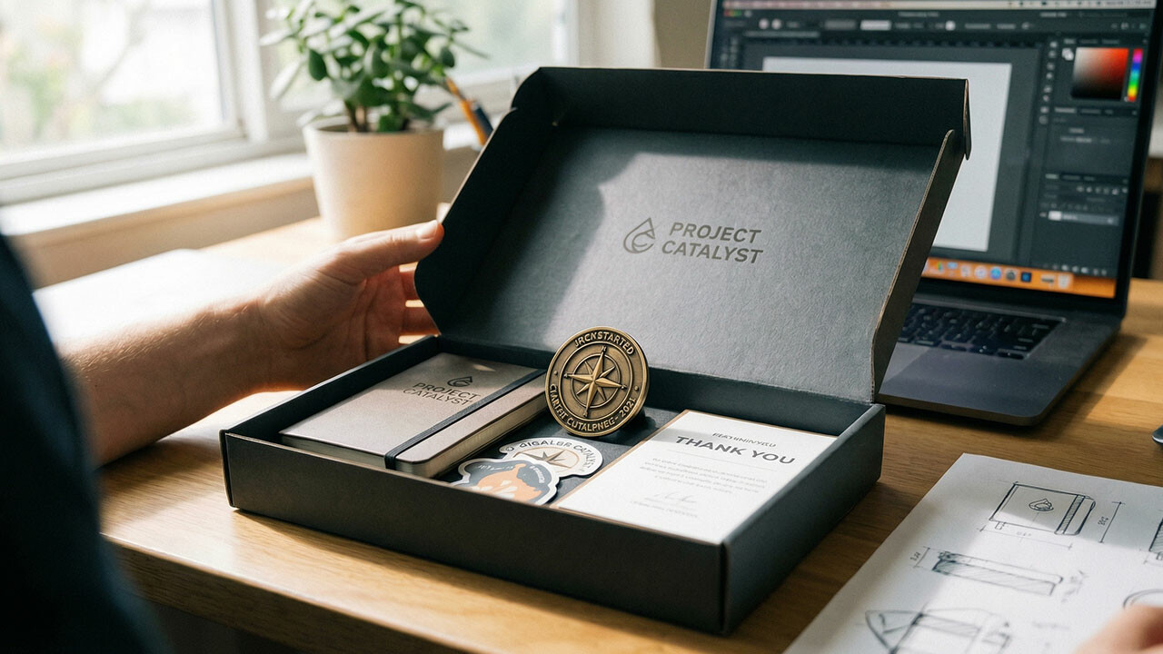 An Added Bonus! Custom Coins For Kickstarter Rewards