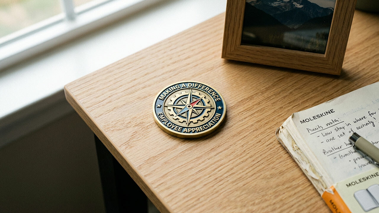 Using Challenge Coins For Employee Recognition