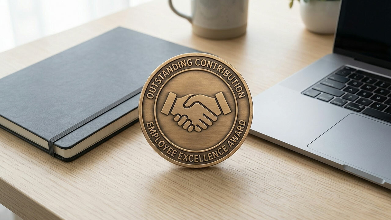 Celebrate Your Staff! Use Custom Coins As Employee Service Awards