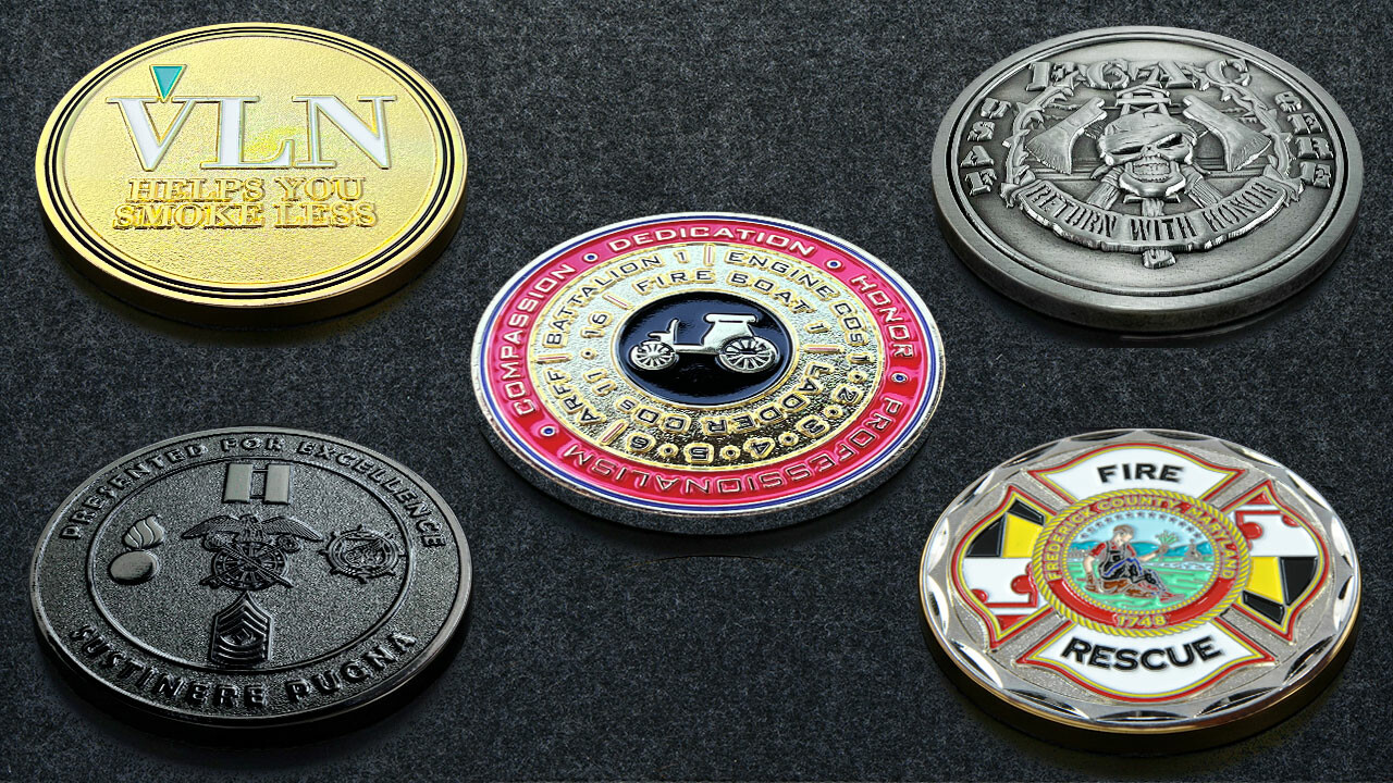 5 Reasons To Order Custom Challenge Coins With ChallengeCoins4Less.com