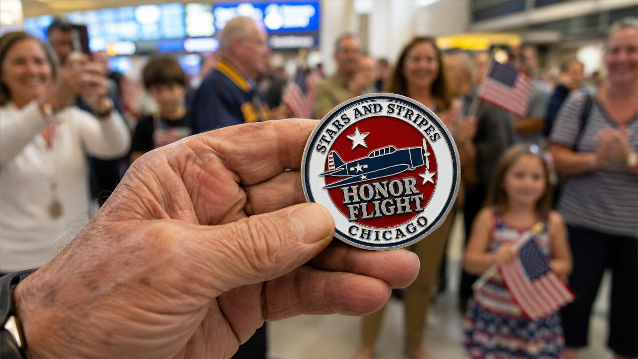Honor Flight Challenge Coins