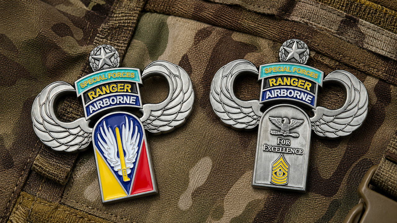 Creating Custom Challenge Coins For The Special Forces
