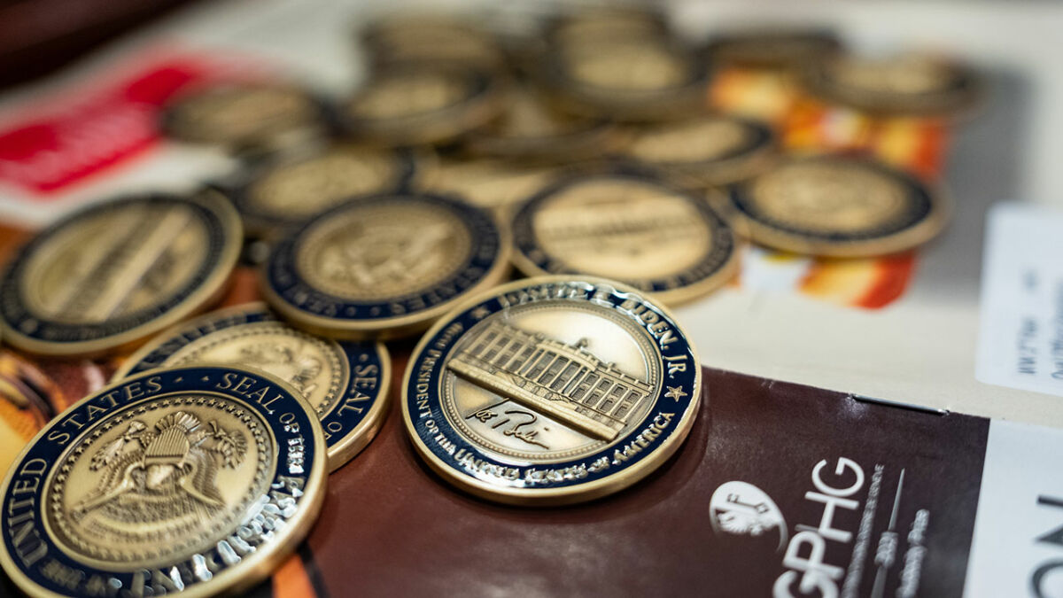 Presidential Challenge Coins